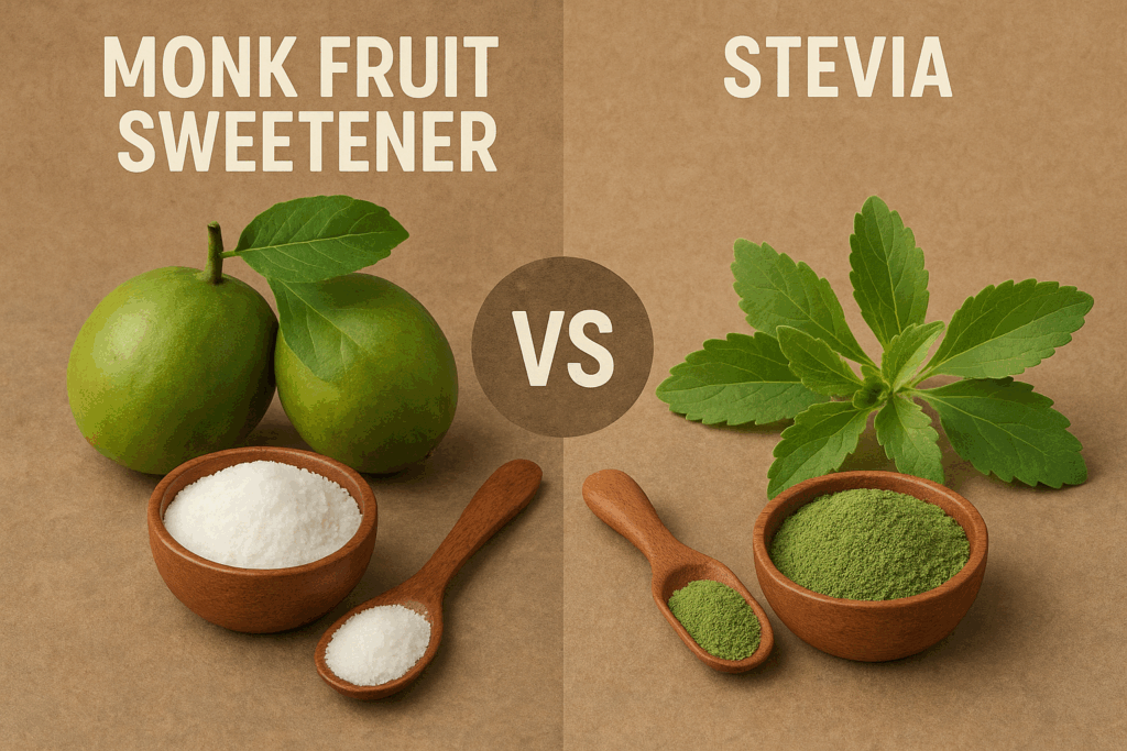 Best sugar substitute monk fruit vs stevia